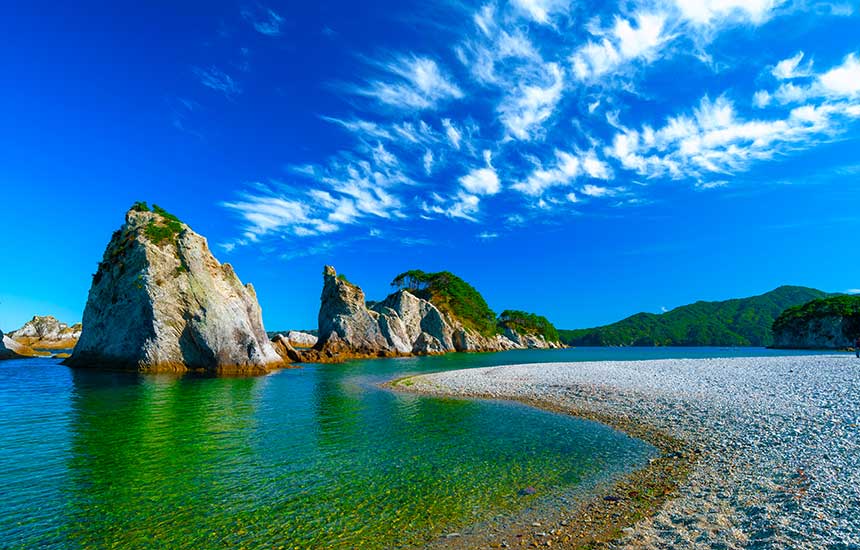 浄土ヶ浜